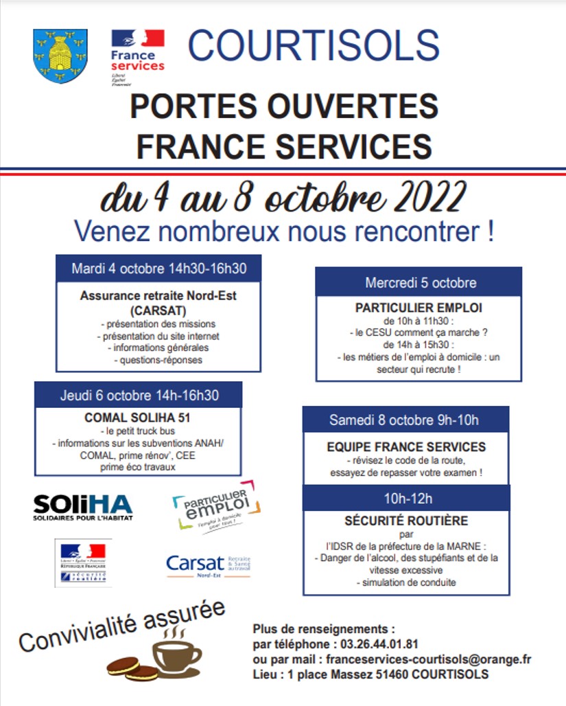 Porte Ouverte France Services Courtisols